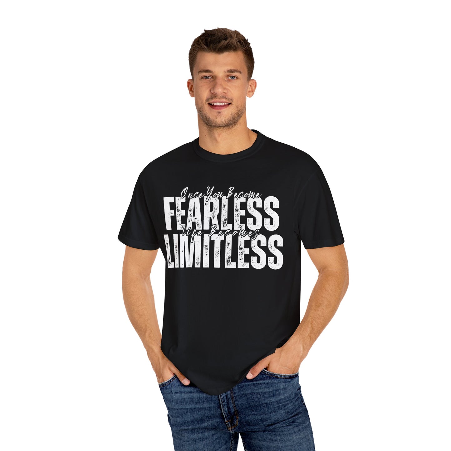 Fearless and Limitless - Motivational T-Shirt