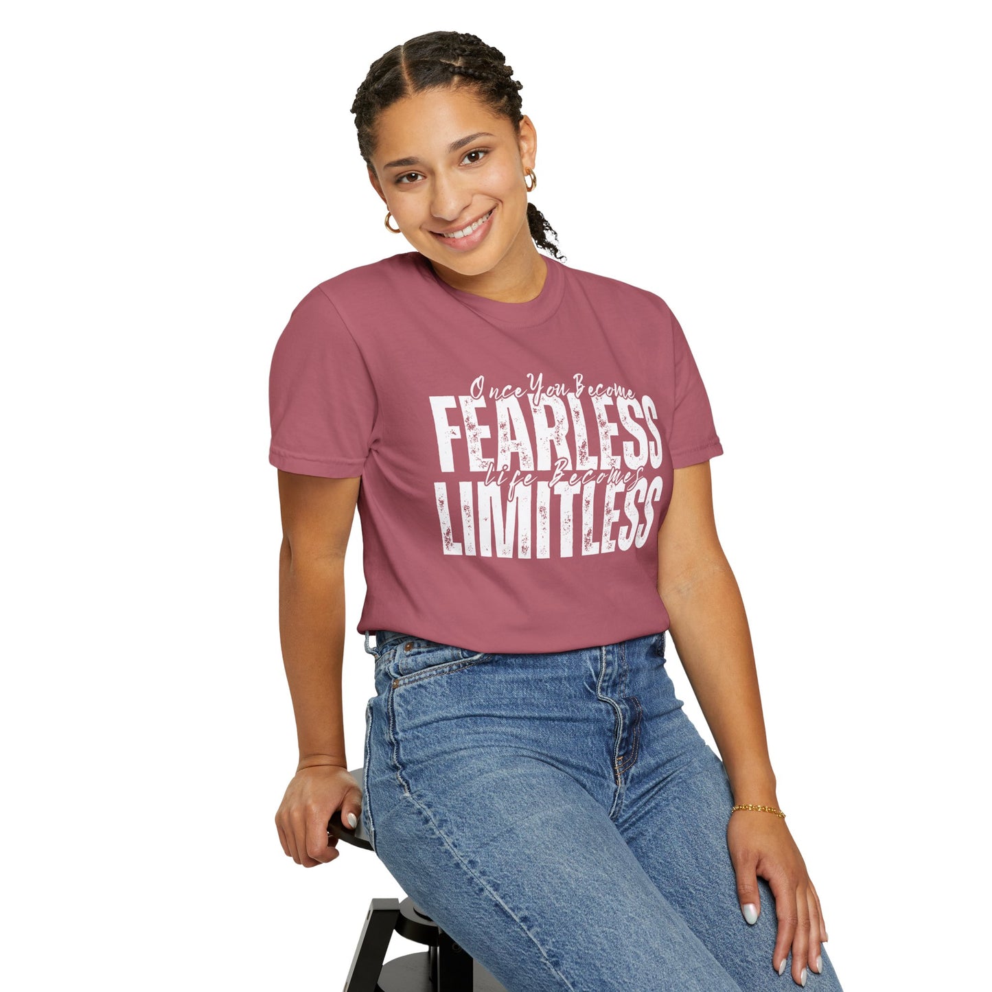 Fearless and Limitless - Motivational T-Shirt