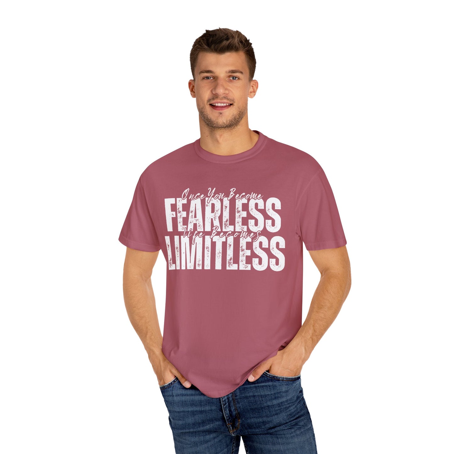 Fearless and Limitless - Motivational T-Shirt