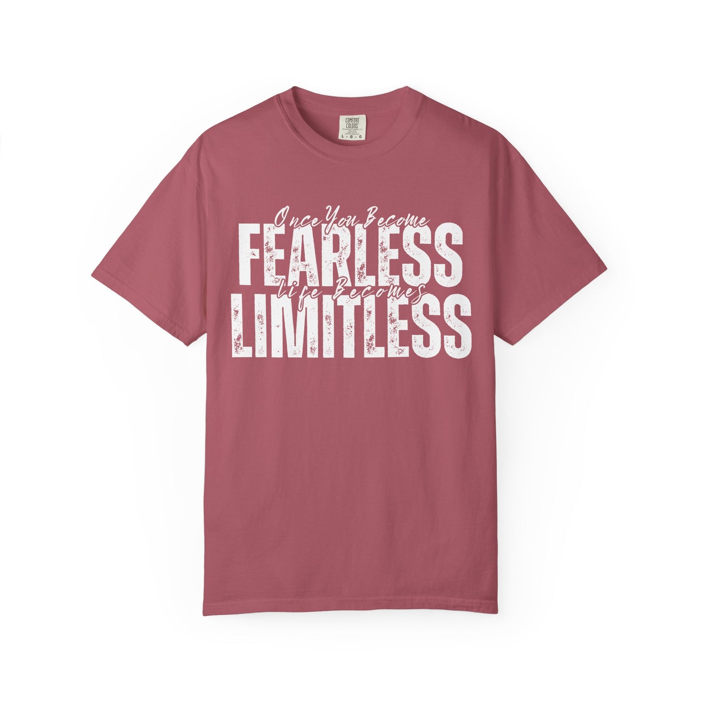 Fearless and Limitless - Motivational T-Shirt