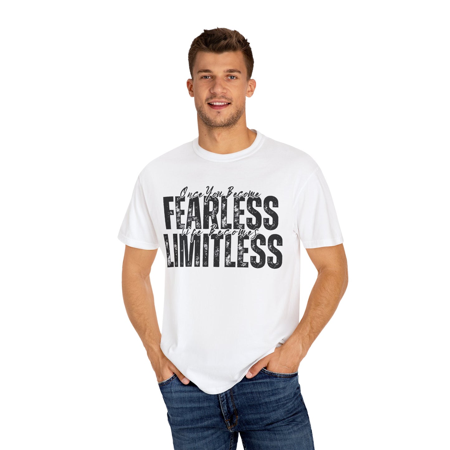 Fearless and Limitless - Motivational T-Shirt