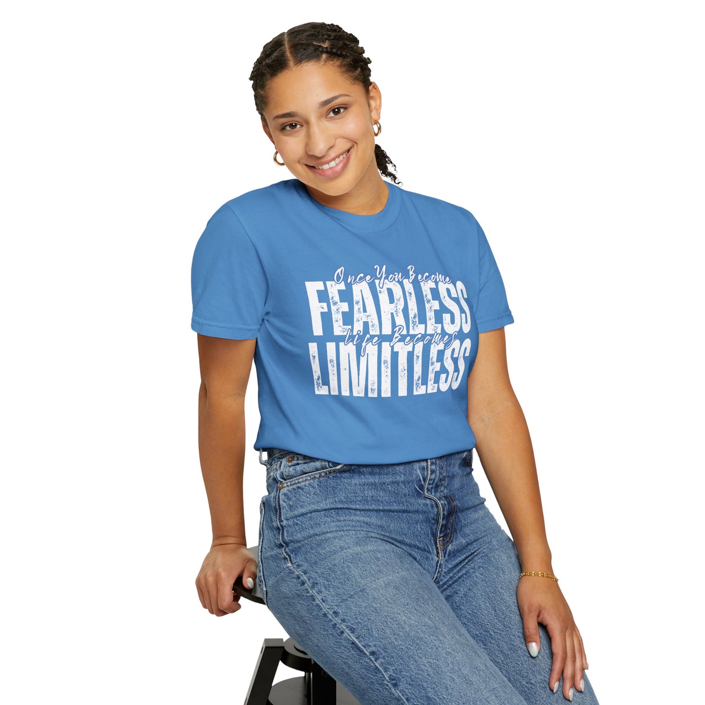 Fearless and Limitless - Motivational T-Shirt
